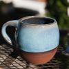 Rustic Coffee Mug | Cup in Drinkware by Tina Fossella Pottery. Item composed of stoneware compatible with rustic style