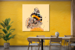 Red Admiral Butterfly - Vibrant Giclée Print | Prints in Paintings by Michelle Keib Art. Item made of paper