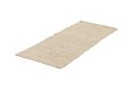 Cotton Flatweave Bath Mat - Taupe Large | Rugs by MK Objects. Item composed of cotton & fiber compatible with boho and contemporary style