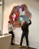 DNA Double Helix Structure | Wall Sculpture in Wall Hangings by Mohamad Aaqib. Item composed of wood and synthetic