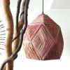 Raffia Bohemian Chandelier, Bohemian Lighting, | Chandeliers by Magdyss Boutique | Yacht Club București in București. Item made of cotton works with boho & contemporary style