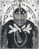 Inner Life of a Golem, woodblock print | Prints by Judith Joseph. Item composed of paper