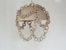 Stoneware chain pedant light | Pendants by Asmaa Aman Tran. Item composed of ceramic in boho or country & farmhouse style