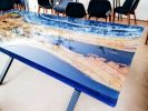 Epoxy Dining Table, Epoxy Resin Table, Epoxy Wood Table | Coffee Table in Tables by Innovative Home Decors. Item composed of wood in country & farmhouse or art deco style