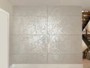 Metallic Suede | Paneling in Wall Treatments by Nicolette Atelier. Item composed of cement