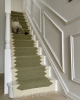 Handwoven Wool Stair Runner | Runner Rug in Rugs by Evergreen Carpets. Item composed of wool in boho or minimalism style