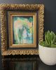 Suburban Cilantro | Oil And Acrylic Painting in Paintings by Susan Skelley. Item composed of canvas in boho or contemporary style