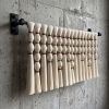 Large Textile Art, Acoustic Fiber Sculpture | Macrame Wall Hanging in Wall Hangings by Sarmal Design. Item made of cotton & metal compatible with minimalism and japandi style