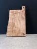 Live edge maple burl board | Serveware by Patton Drive Woodworking. Item made of maple wood