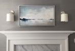 Placid Seas Painting | Oil And Acrylic Painting in Paintings by Carrie Megan