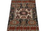 Rug & Kilim’s Tribal Rug with Primitivist Geometric Pattern | Area Rug in Rugs by Rug and Kilim