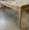 The Olivia Desk | Tables by TRM WoodCraft. Item made of oak wood works with minimalism & mid century modern style