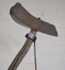 A Machadinha ("The Hatchet" in Portuguese) | Sculptures by Barry Namm Art. Item composed of wood and metal