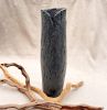 Ceramic Black Tree Bark Vase | Vases & Vessels by Elena Miller. Item made of ceramic compatible with contemporary and modern style