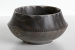 Long Shadow Series #15 (ash grey deep with gold and grey) | Decorative Bowl in Decorative Objects by Long Grain Furniture. Item composed of wood in contemporary or modern style