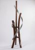 Campfire Coat Rack / Sculpture | Sculptures by Madison Flitch. Item composed of walnut and aluminum in mid century modern or contemporary style