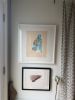 Dried Lotus Duo | Watercolor Painting in Paintings by Grange Home. Item made of wood & paper compatible with boho and mid century modern style