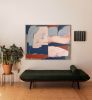 'The Journey From Here to There' | Oil And Acrylic Painting in Paintings by Sarah Kelk. Item composed of oak wood & canvas compatible with mid century modern and contemporary style