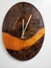 Resin Wood Art Clock | Decorative Objects by Carlberg Design