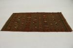Tribal 4X7 Sumak Persian Rug | Area Rug in Rugs by Magic Rugs. Item made of cotton works with mediterranean style