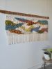 Woven Wall Art "Wild Valley" | Tapestry in Wall Hangings by MossHound Designs by Nicole Hemmerly | Maxine Orange in Fort Walton Beach. Item made of wool works with boho & mid century modern style