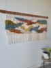 Woven Wall Art "Wild Valley" | Tapestry in Wall Hangings by MossHound Designs | Maxine Orange in Fort Walton Beach. Item made of wool works with boho & mid century modern style