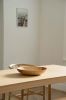 Hand-carved Shallow Ash Wood Fruit Bowl | Serving Bowl in Serveware by Creating Comfort Lab | Los Angeles in Los Angeles. Item composed of wood