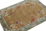 Rug & Kilim’s Chinese Art Deco Rug In Brown with Colorful | Area Rug in Rugs by Rug and Kilim