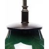 Legacy Lagom porcelain Lantern Lamp in Racing Green | Table Lamp in Lamps by Lawrence & Scott. Item composed of stoneware