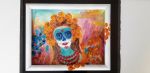 Luz en el camposanto (2024) | Oil And Acrylic Painting in Paintings by Elena Parau. Item made of paper compatible with boho and country & farmhouse style