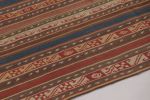 Vintage Persian Kilim Runner, Intricate Geometric Stripes | Area Rug in Rugs by Rug and Kilim
