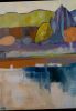 Reflections | Oil And Acrylic Painting in Paintings by Cécile Ganne. Item made of canvas with synthetic