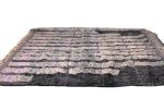 Moroccan rug-handwoven rug-natural wool rug | Area Rug in Rugs by Marrakesh Decor. Item made of wool works with boho & mid century modern style