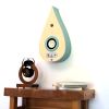 Teardrop Speaker | Media Console in Storage by Salad Design/Matt Jabloner/Big Valley. Item made of birch wood with fabric works with boho & coastal style