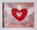 Es tiempo de ser feliz | Oil And Acrylic Painting in Paintings by Elena Parau. Item composed of paper compatible with minimalism and country & farmhouse style
