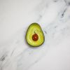 Avocado Ring Dishes | Decorative Tray in Decorative Objects by Melike Carr