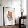 Rainshadow No 2 Monotype | Oil And Acrylic Painting in Paintings by Melissa McGill. Item composed of paper and synthetic in minimalism or mid century modern style