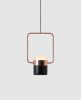 Ling Pendant V | Pendants by SEED Design USA. Item composed of steel & glass