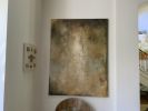 122 Cave of Citrine | Oil And Acrylic Painting in Paintings by Anne B Schwartz. Item made of canvas & synthetic