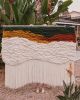6' x 6' Weaving | Macrame Wall Hanging in Wall Hangings by Tiffany Lusteg. Item composed of fabric & fiber