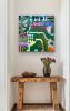 Map of the Soul | Mixed Media by Paula Saslow, Copper Rose Art. Item composed of wood compatible with contemporary and industrial style