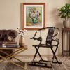 Imperial Ming Dynasty Style Folding Horseshoe Chair Jiaoyi I | Folding Chair in Chairs by Dynasty Artisan. Item composed of wood compatible with contemporary and eclectic & maximalism style