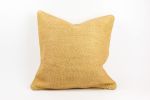 Double Sided Vintage Hemp Pillow | Pillows by HOME. Item composed of cotton