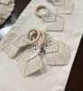 Servilletero | Banquette Table in Tables by Amayeli Macrame. Item composed of wood and cotton in boho or art deco style
