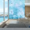 Water Pools Wallpaper Mural | Wall Treatments by MELISSA RENEE fieryfordeepblue  Art & Design. Item made of paper works with contemporary & coastal style