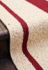Handwoven Woolen Runner Rug | Rugs by Evergreen Carpets. Item made of wool works with boho & minimalism style