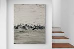 Organic Matte Textural Wall Art On Canvas | Mixed Media by Intuitive Arts Shop. Item made of canvas works with minimalism & contemporary style