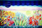 Flourishing Community | Oil And Acrylic Painting in Paintings by Judith Joseph | 120 S Marion St in Oak Park. Item made of canvas