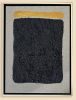 Gold and Carbon Painting on Spanish Linen Minimalist | Oil And Acrylic Painting in Paintings by RGB Fine Art. Item made of canvas works with minimalism & contemporary style