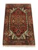 Rug & Kilim’s Heriz Style Rug in Red and Pink with Medallion | Area Rug in Rugs by Rug and Kilim
